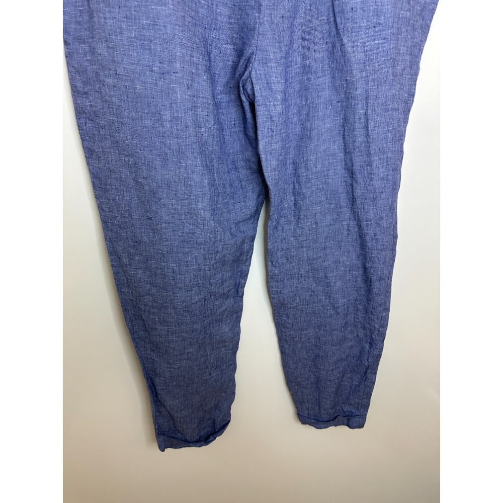 Murano Baird McNutt 100% Linen Alex Fit Flat Front Pants Mens 48" x 32" Cuffed - Picture 8 of 12
